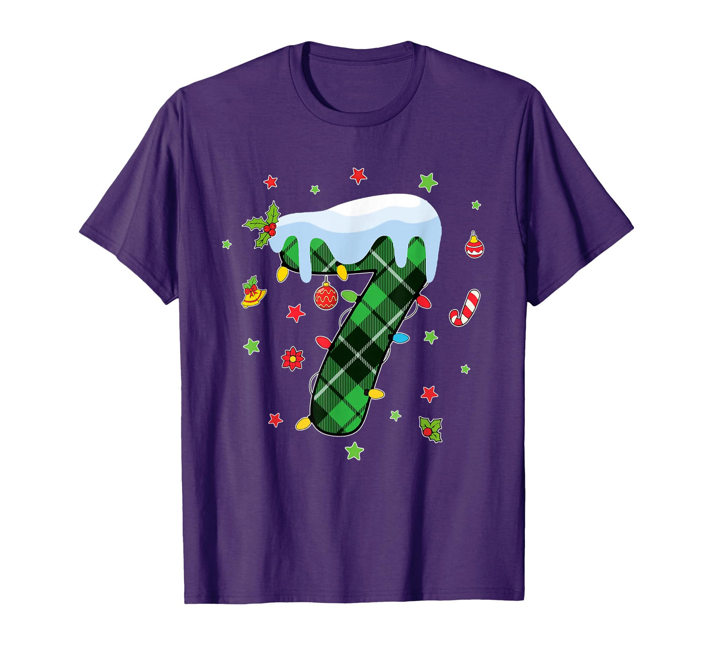 Number 67 Matching Christmas 6 7 Six Seven 6 7 Meme Couples T-Shirt