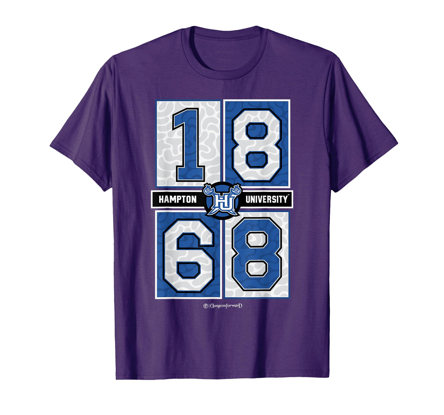 Hampton University - Pirates HBCU concrete Date T-Shirt