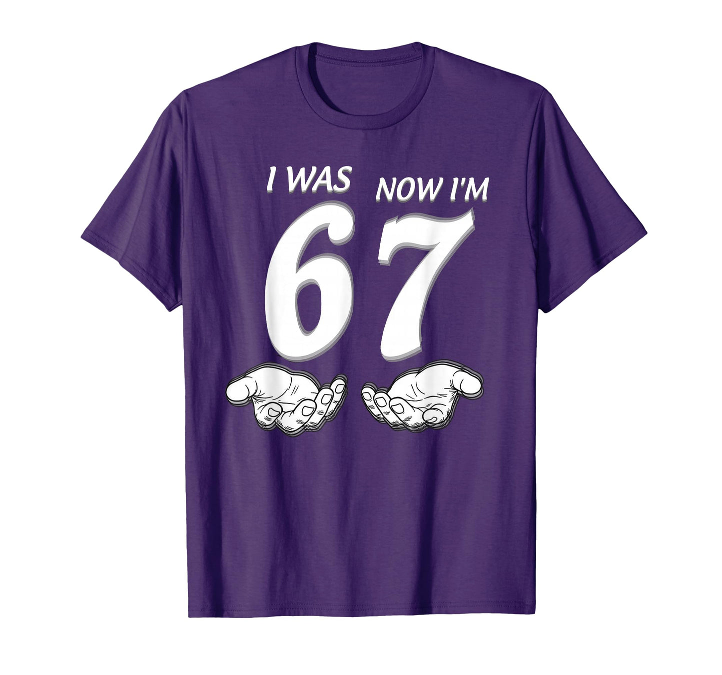 7 Year Old Birthday Shirt was 6 Now I'm 7 67 Funny for Kids T-Shirt