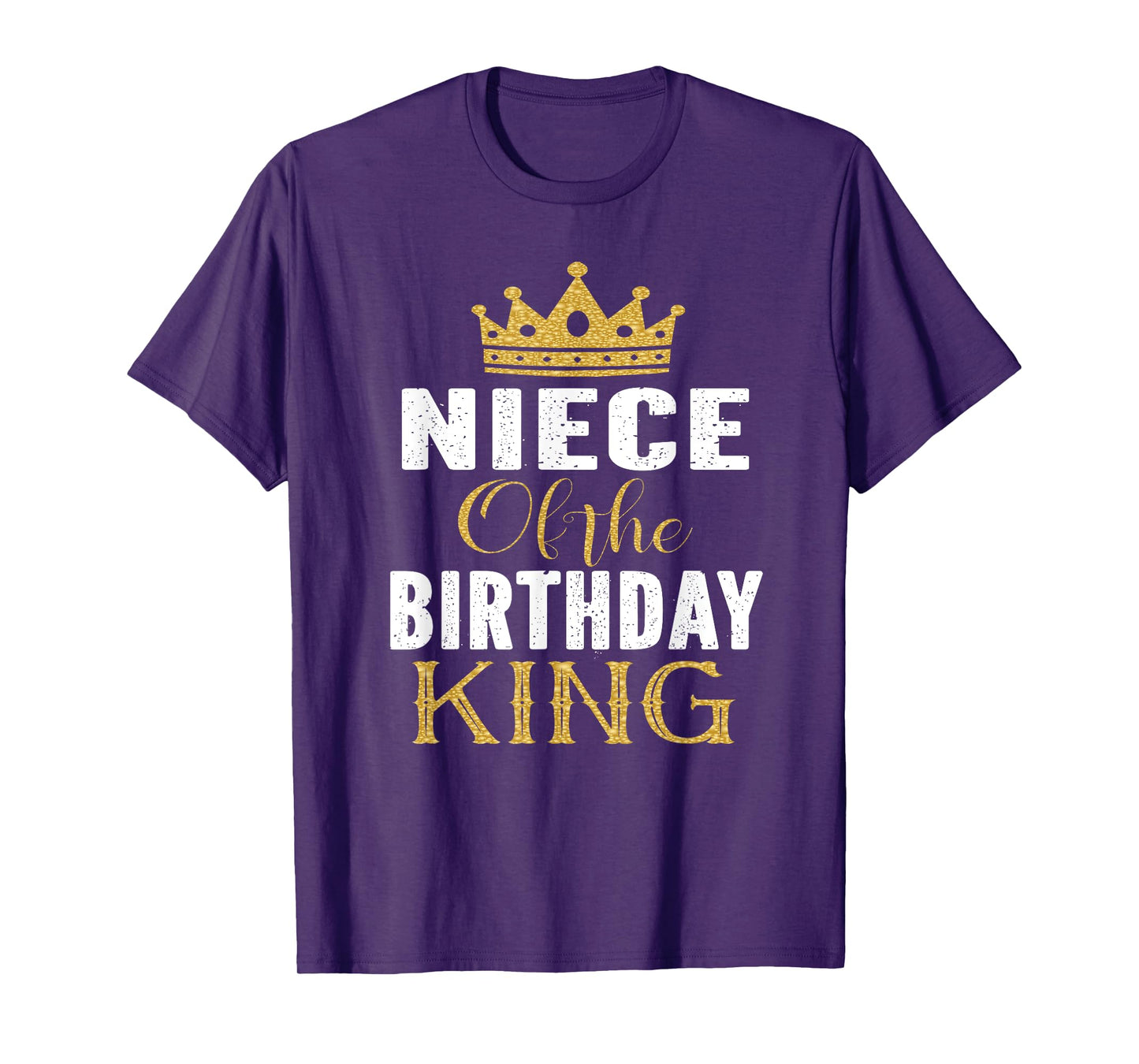 Niece Of The Birthday King Bday Party Gift For Him T-Shirt