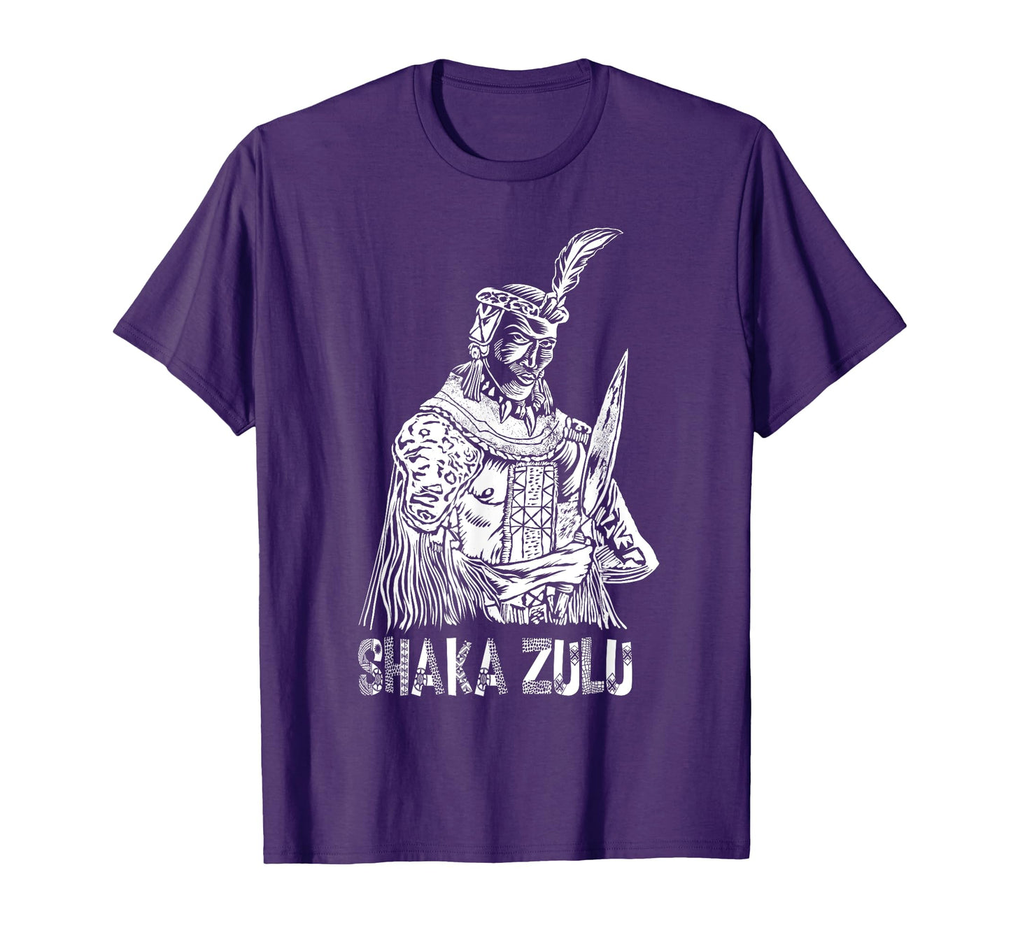 Cool Shaka Zulu African King Pride Funny Gift For Men Women T-Shirt