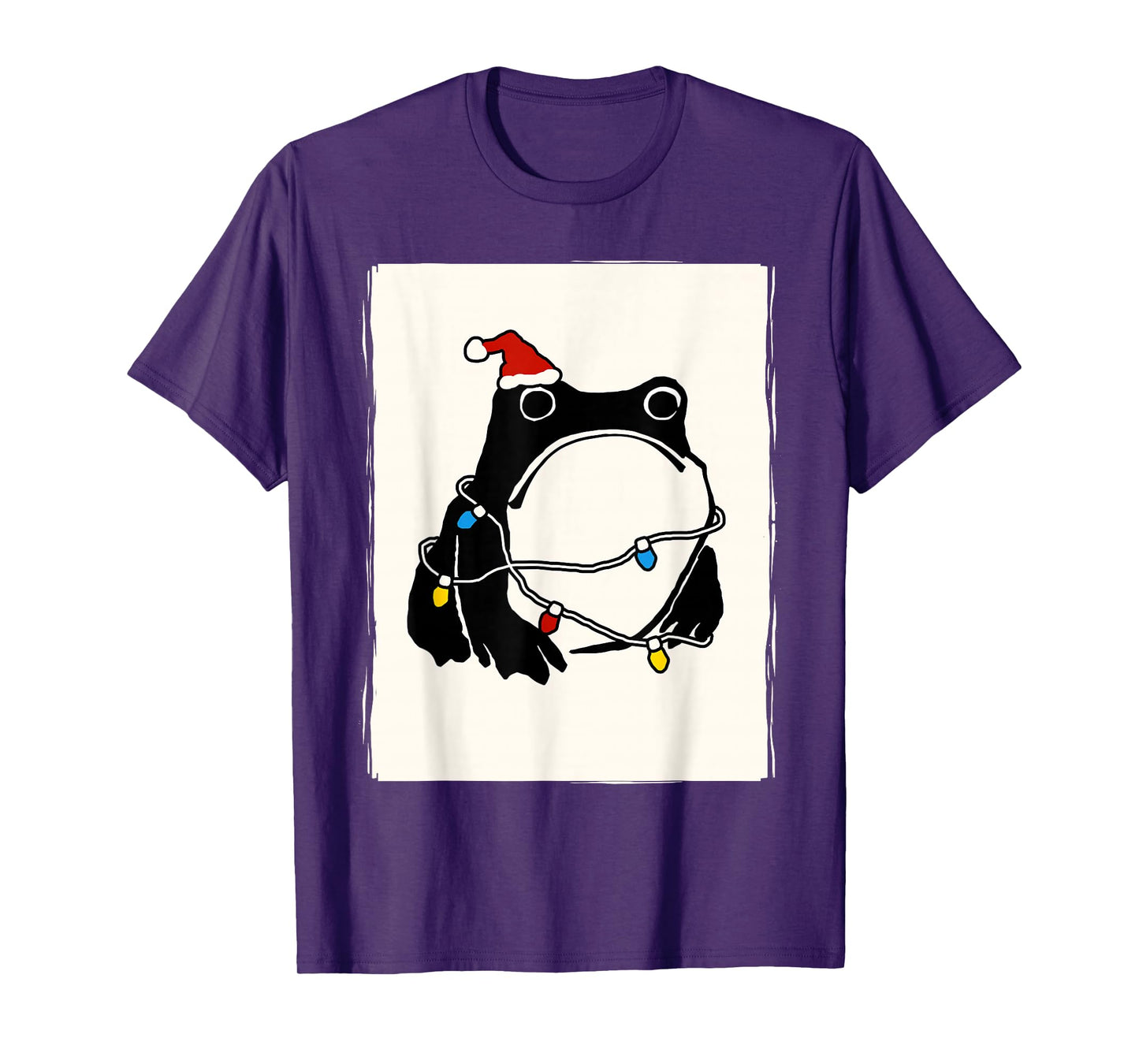 Japanese Art Frog Men Women Kids Funny Ugly Christmas T-Shirt