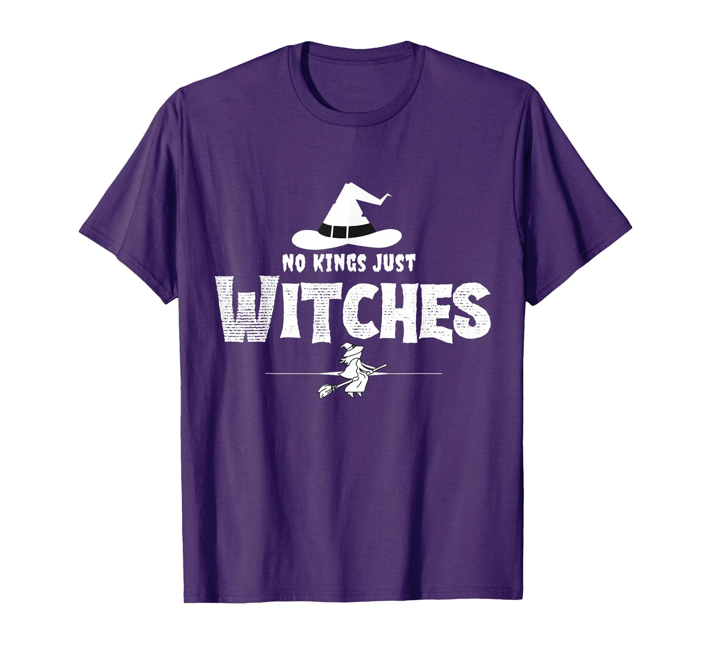 No Kings Just Witches Mystic Moon Magic Energy Halloween T-Shirt
