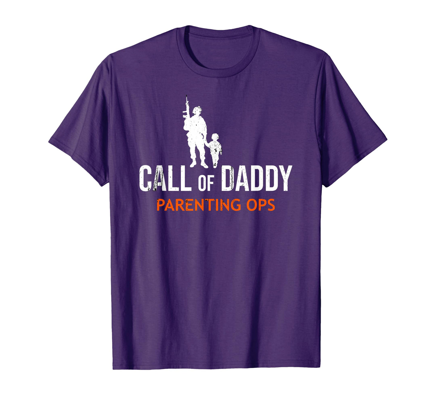 Mens Gamer Dad Call of Daddy Parenting Ops Father's Day T-Shirt