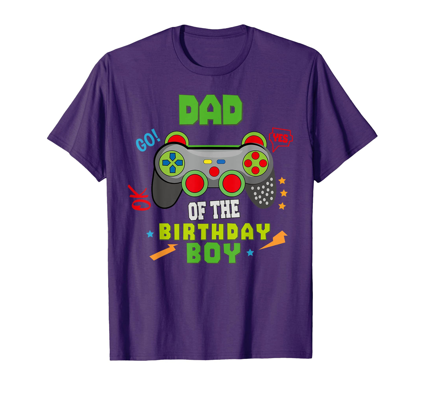 Dad of The Birthday for Boy Video Gamer Birthday T-Shirt