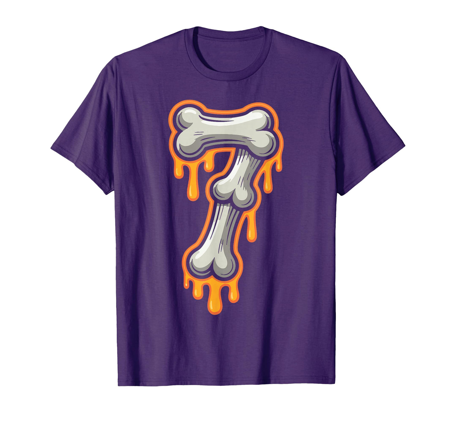 Six Seven Meme Skeleton 6 7 Halloween Costume for Couples T-Shirt