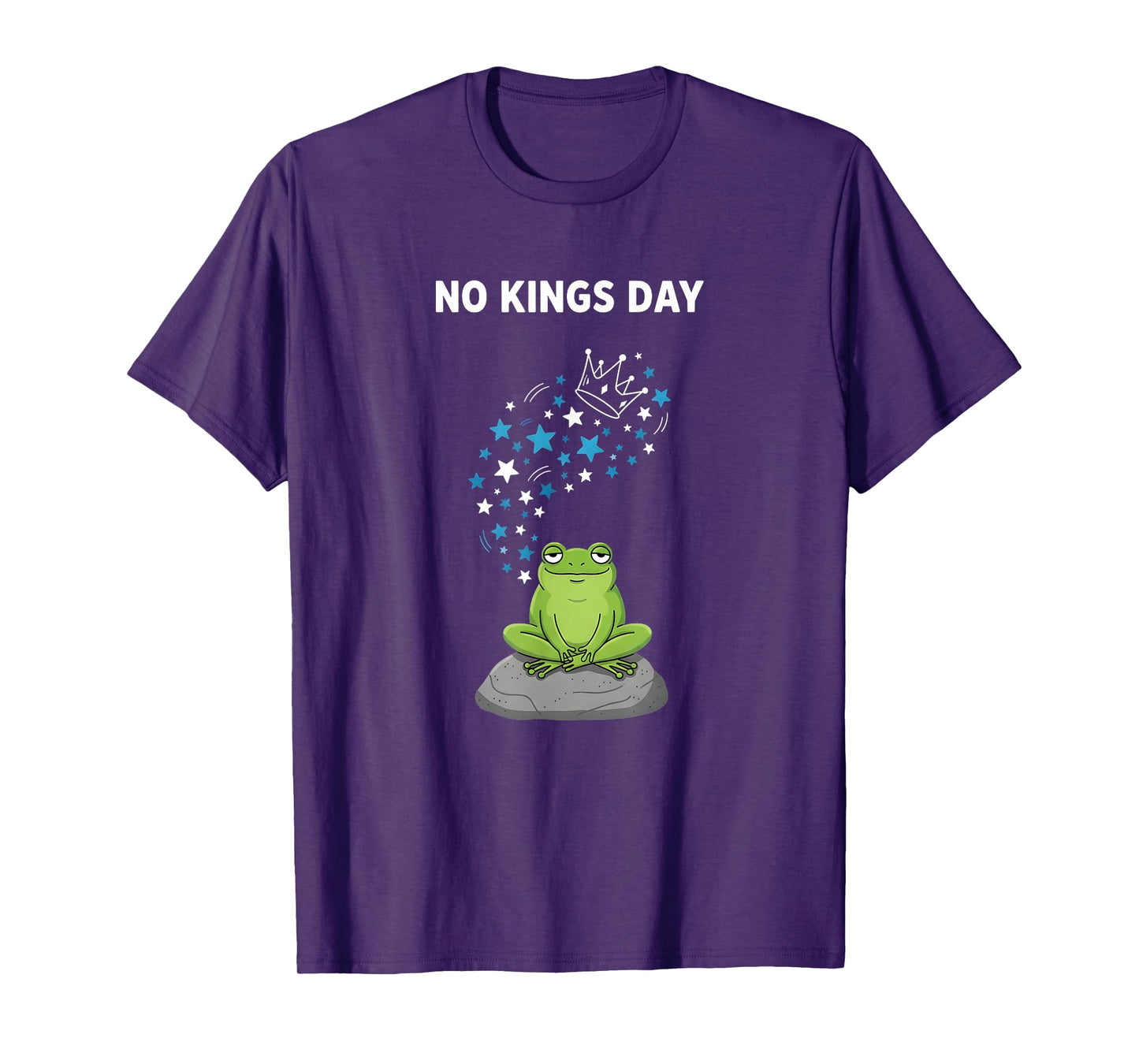 Frog Protest No Kings in America Democracy Patriotic Frog T-Shirt