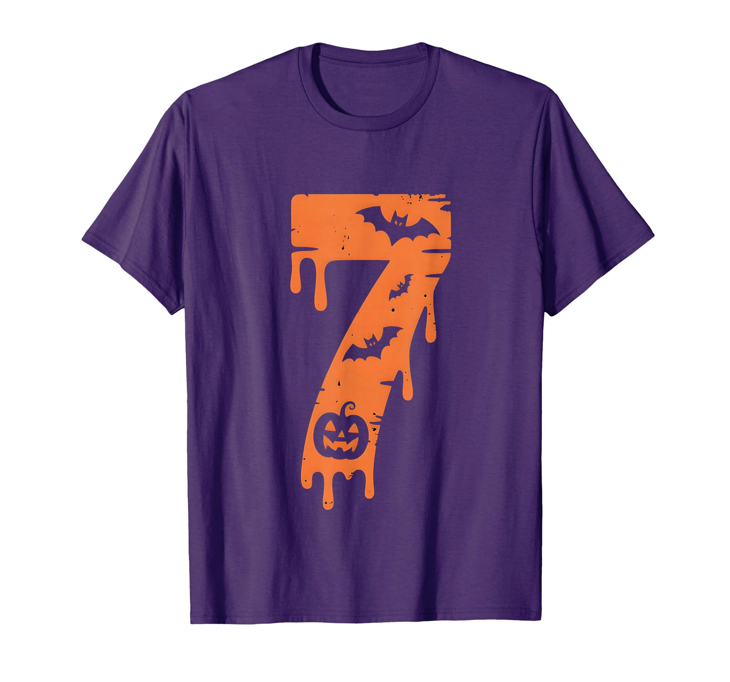 7 Number Meme 67 Six Seven Halloween T-Shirt