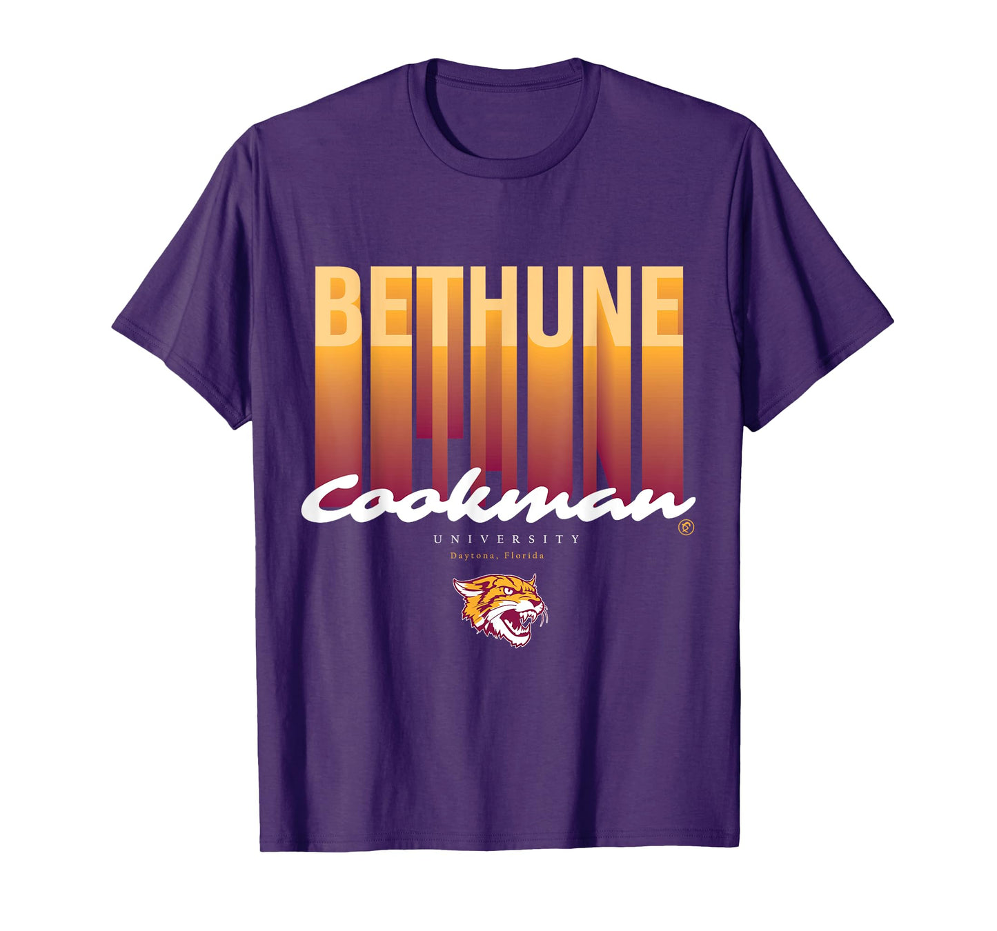 The Yard Essentials - Bethune Cookman University - BCU Fade T-Shirt