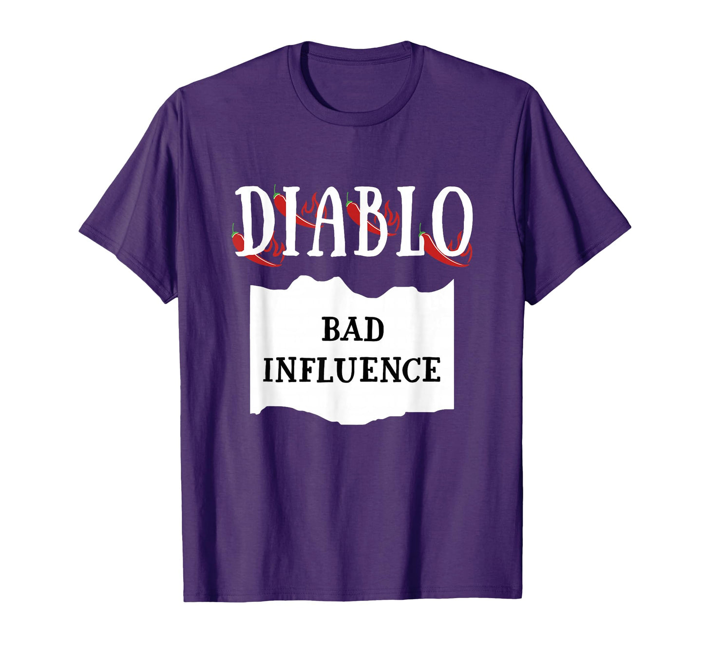 Bad Influence Diablo Hot Sauce Group Costume T-Shirt