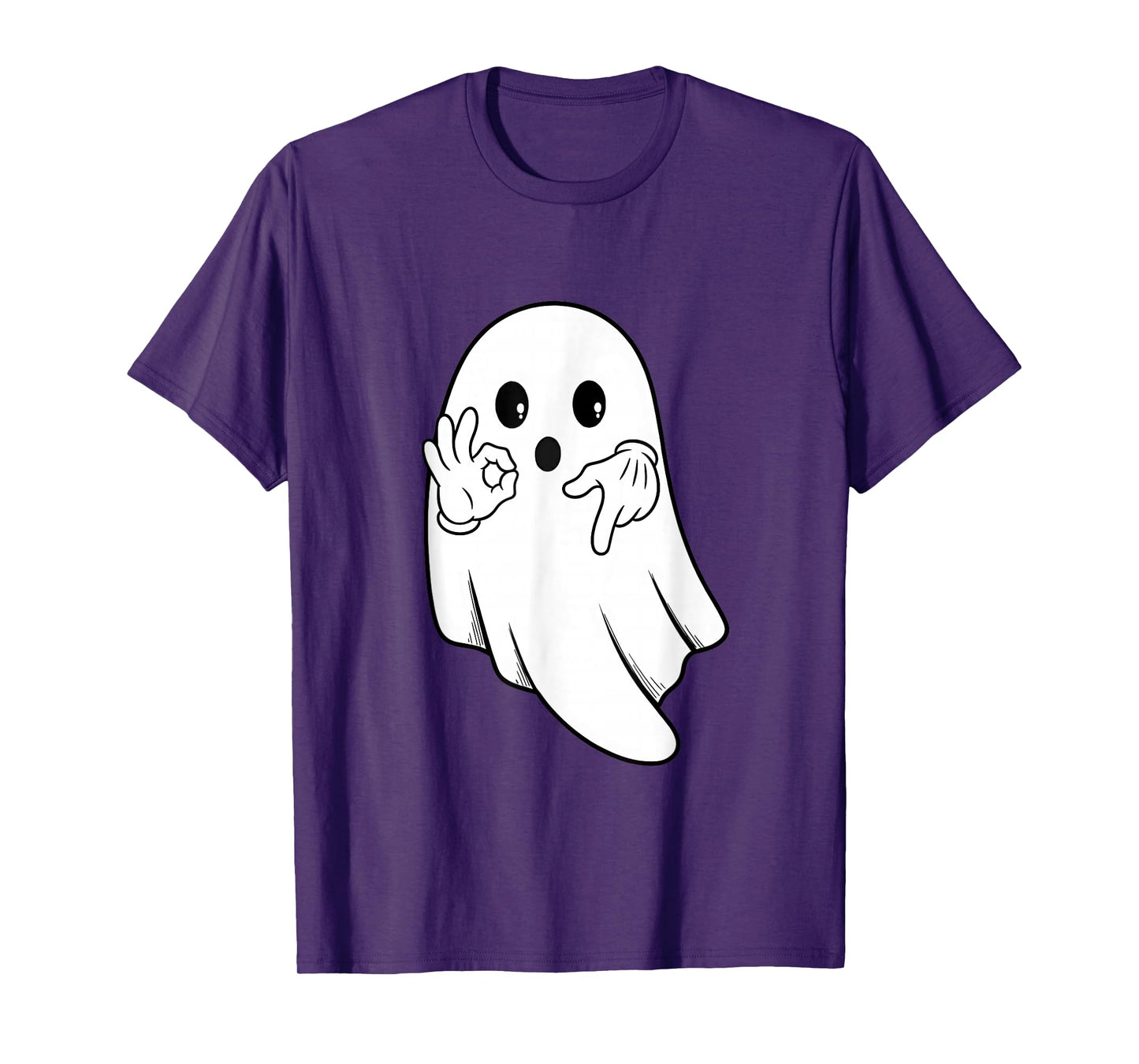 Funny six Seven 6 7 Meme gen Alpha Slang Halloween Ghost T-Shirt