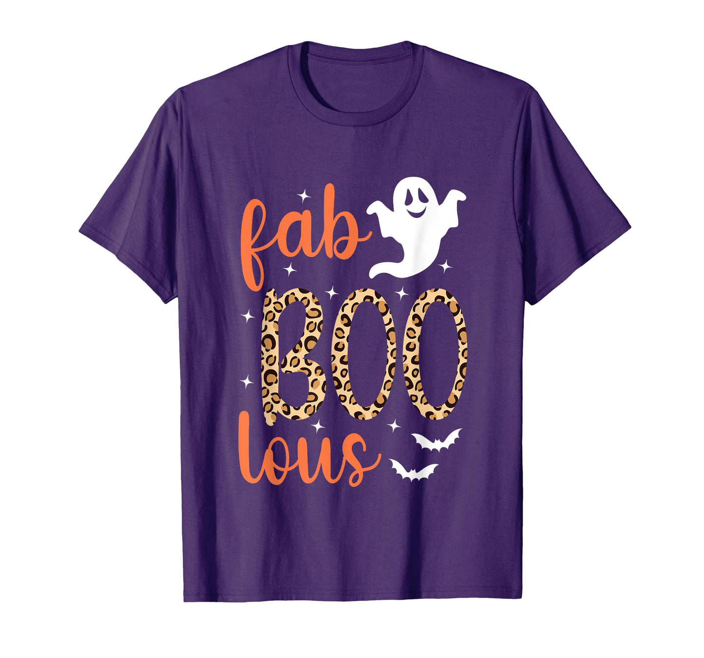 Fab Boo Lous Cute Ghost Halloween Fabulous Halloween T-Shirt