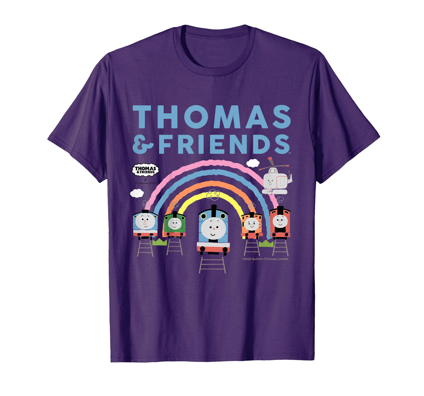Kids Thomas and Friends Rainbow T-Shirt