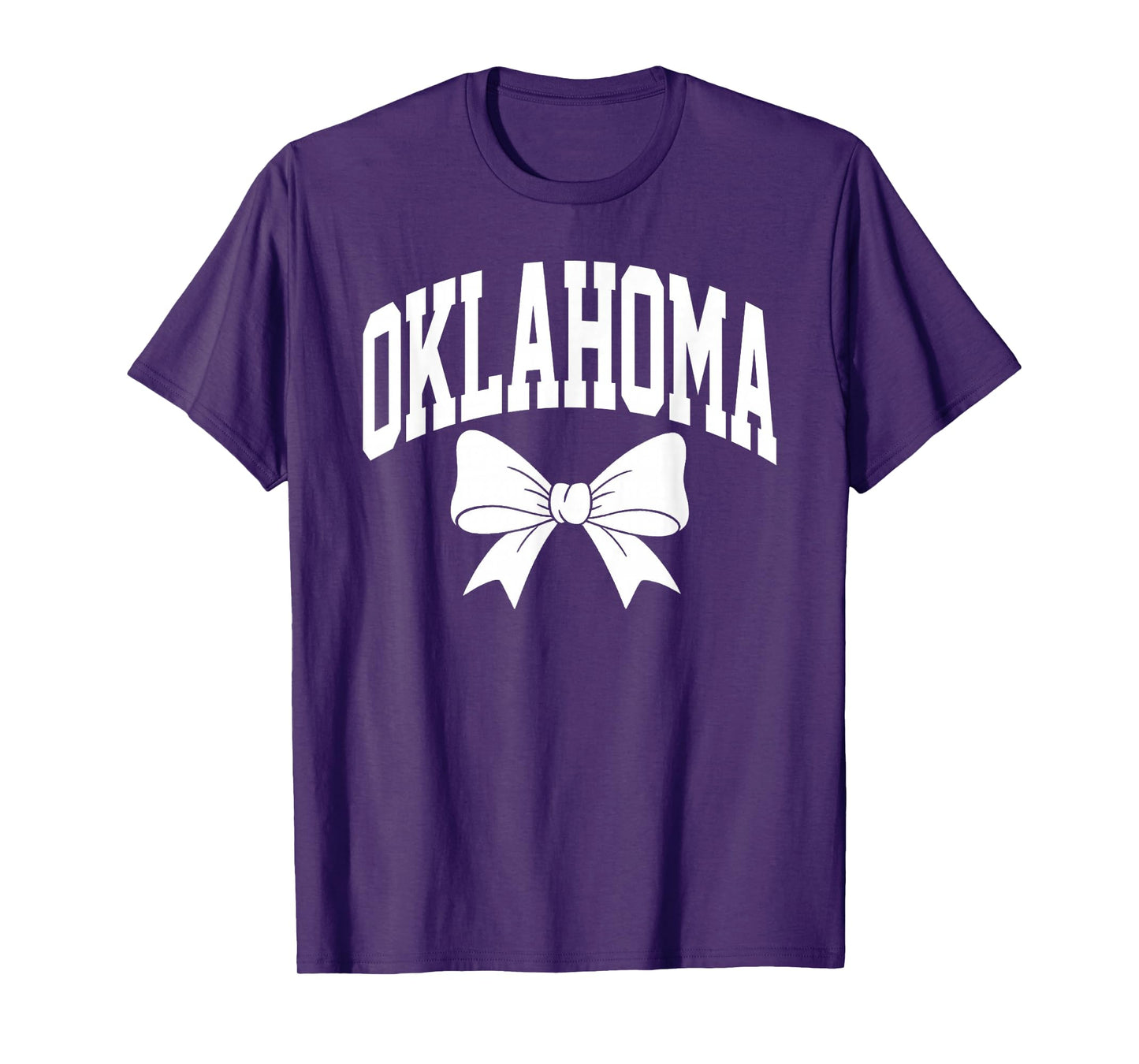 Oklahoma Cute Bow for Women Girls Sisters Daughters Kids T-Shirt