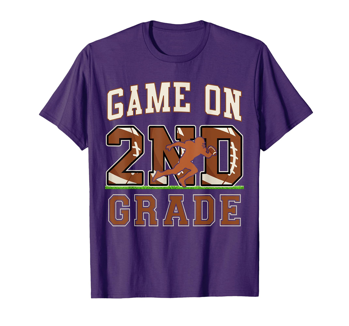First Day of 2nd Grade Boys Football Game On Second Grade T-Shirt
