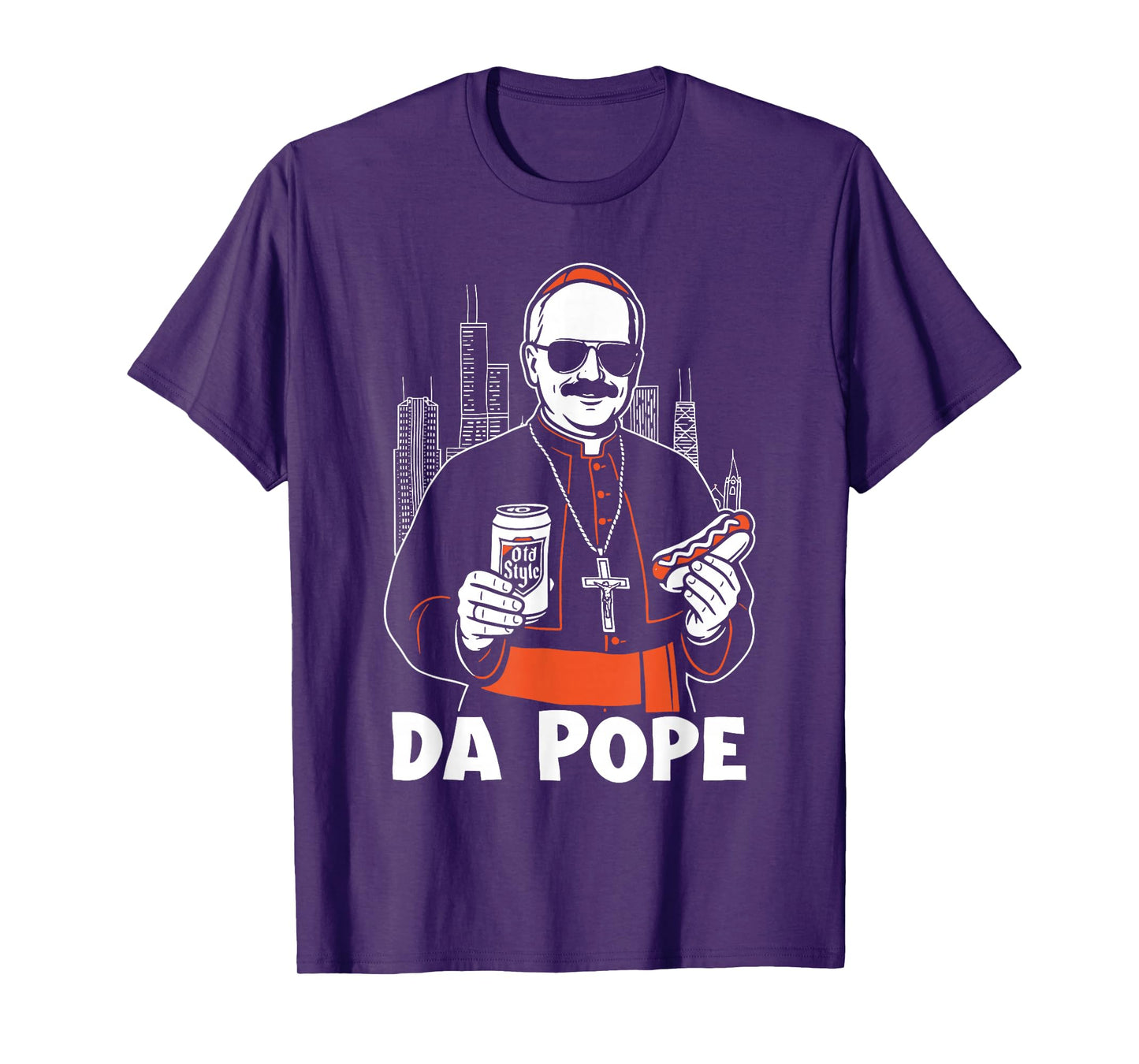 Da Pope From America Chicago Pope Leo XIV Provost T-Shirt