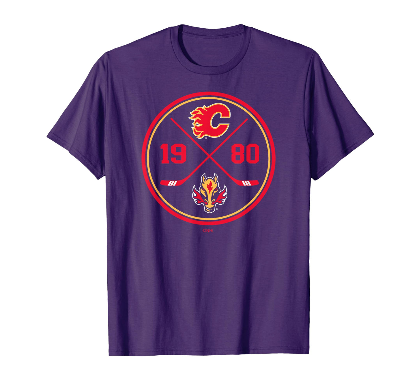 Calgary Flames Prize Black Officially Licensed T-Shirt