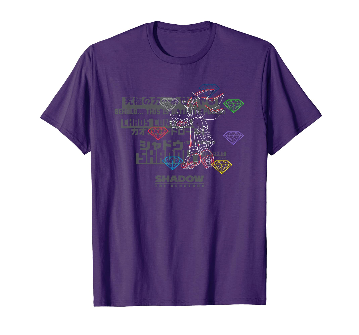 Sonic the Hedgehog, Shadow the Hedgehog - Intense Type T-Shirt