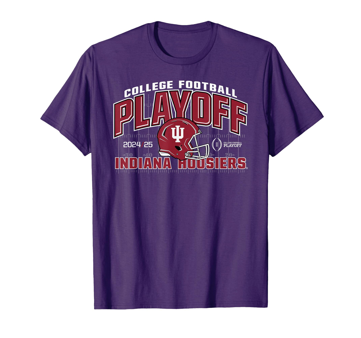 Elite Authentics Indiana Hoosiers Unisex-Adults Black Small Short Sleeve Crew Neck T-Shirt