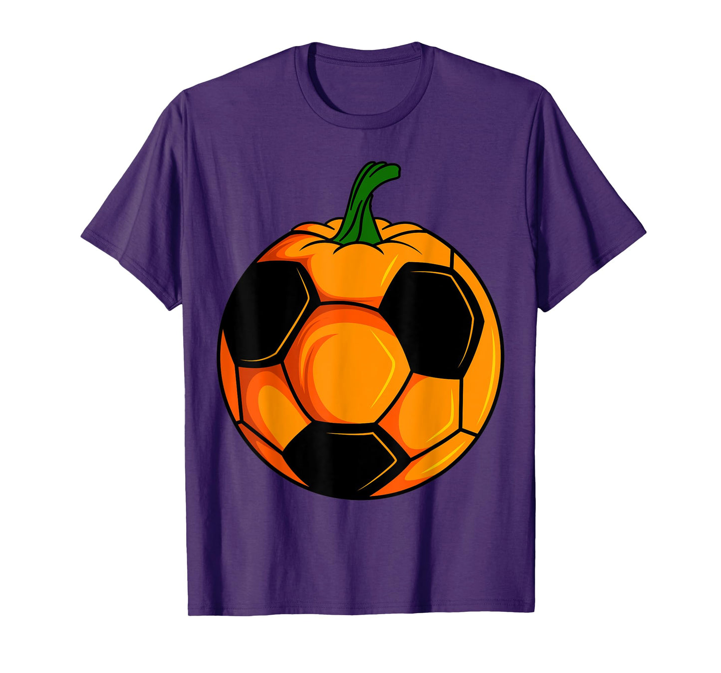Halloween Pumpkin Soccer Ball Player Ball Team Sport T-Shirt