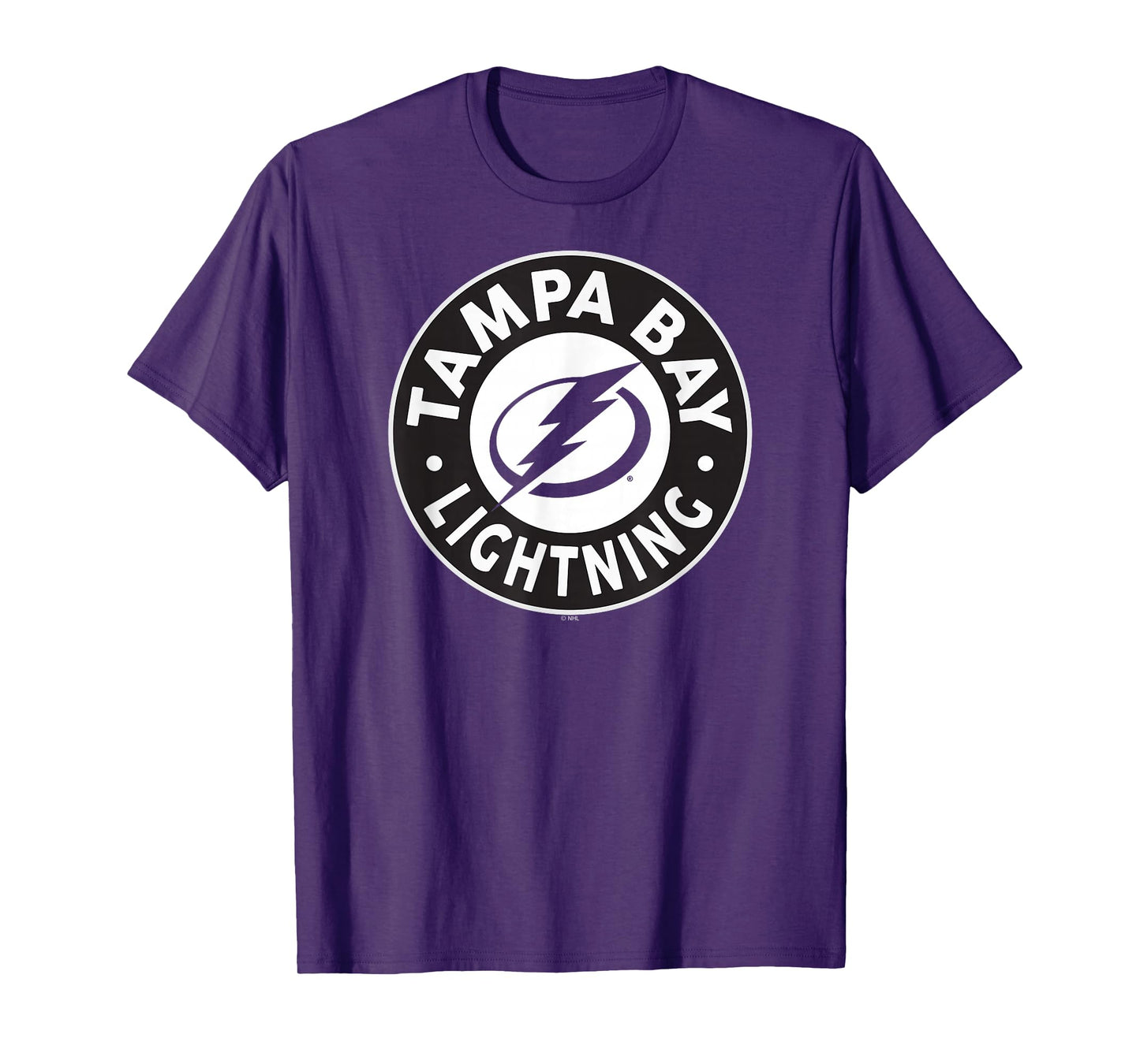Tampa Bay Lightning Symbol Blue Officially Licensed T-Shirt