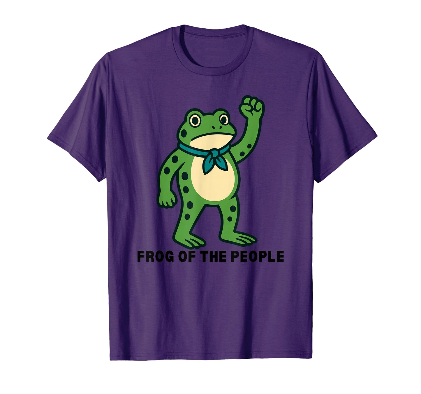 Frog of The People Protest Resistance Fist Portland Frog T-Shirt