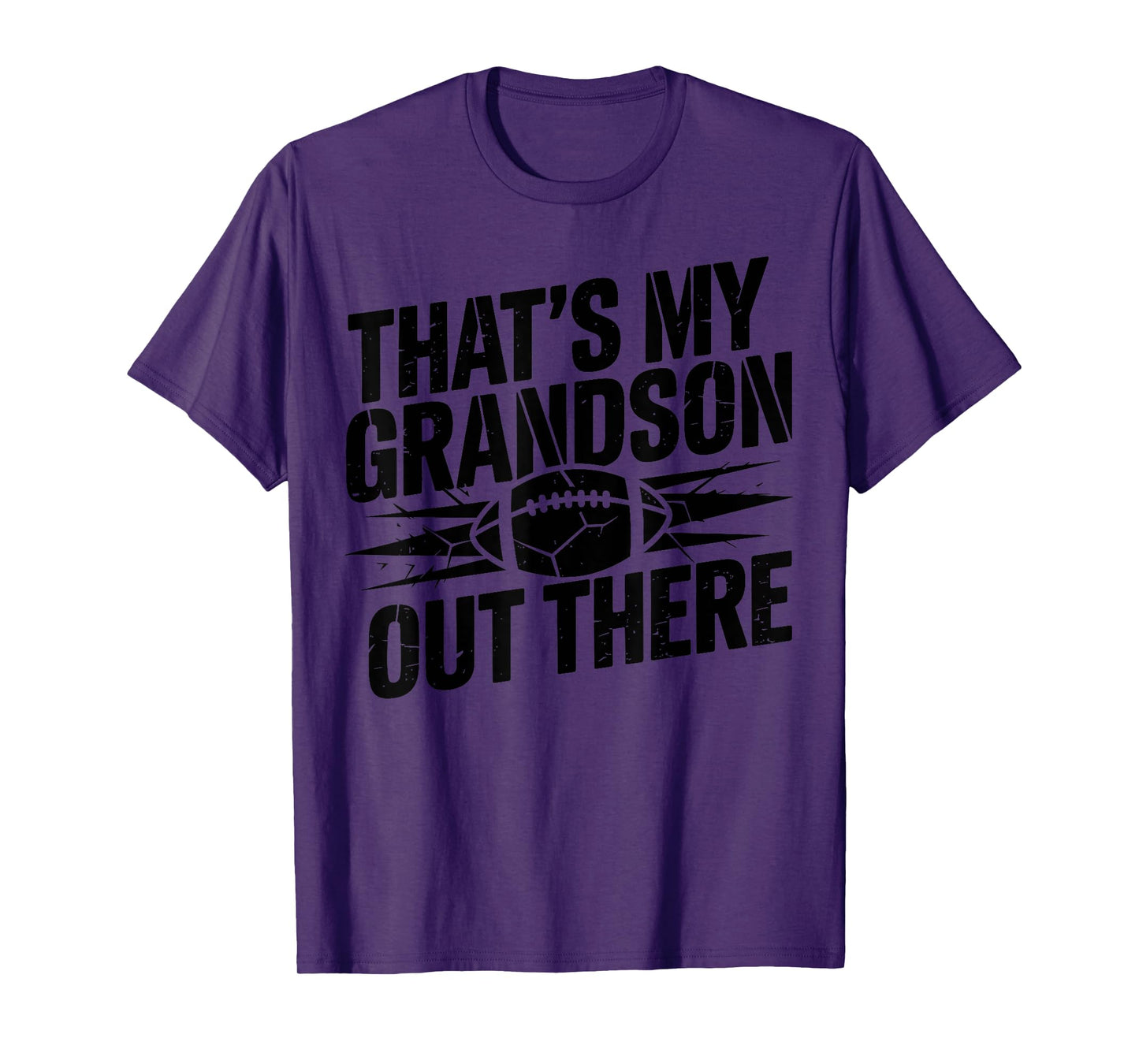 That's My Grandson Out There Football Grandma T-Shirt
