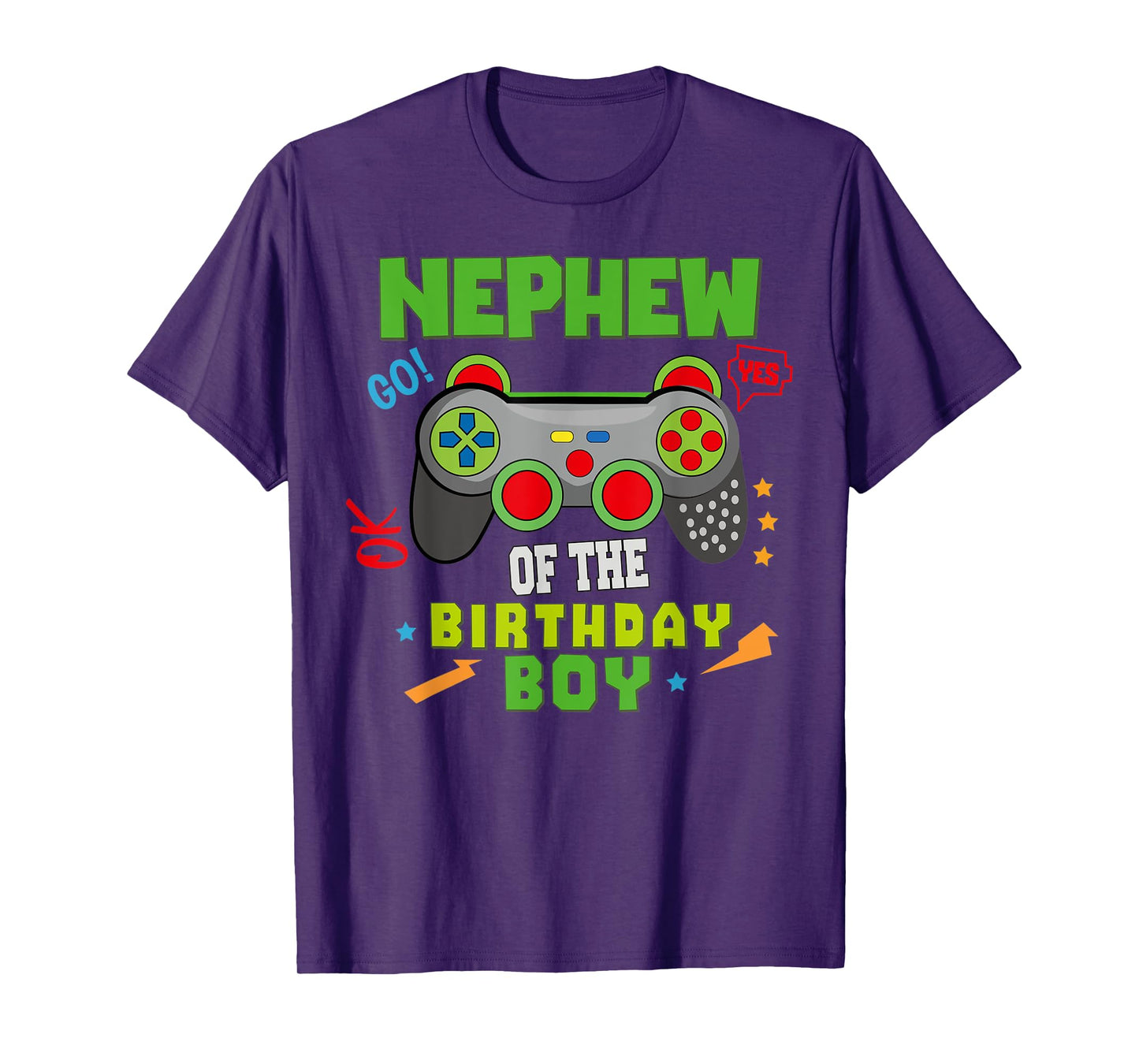 Nephew of The Birthday for Boy Video Gamer Birthday T-Shirt