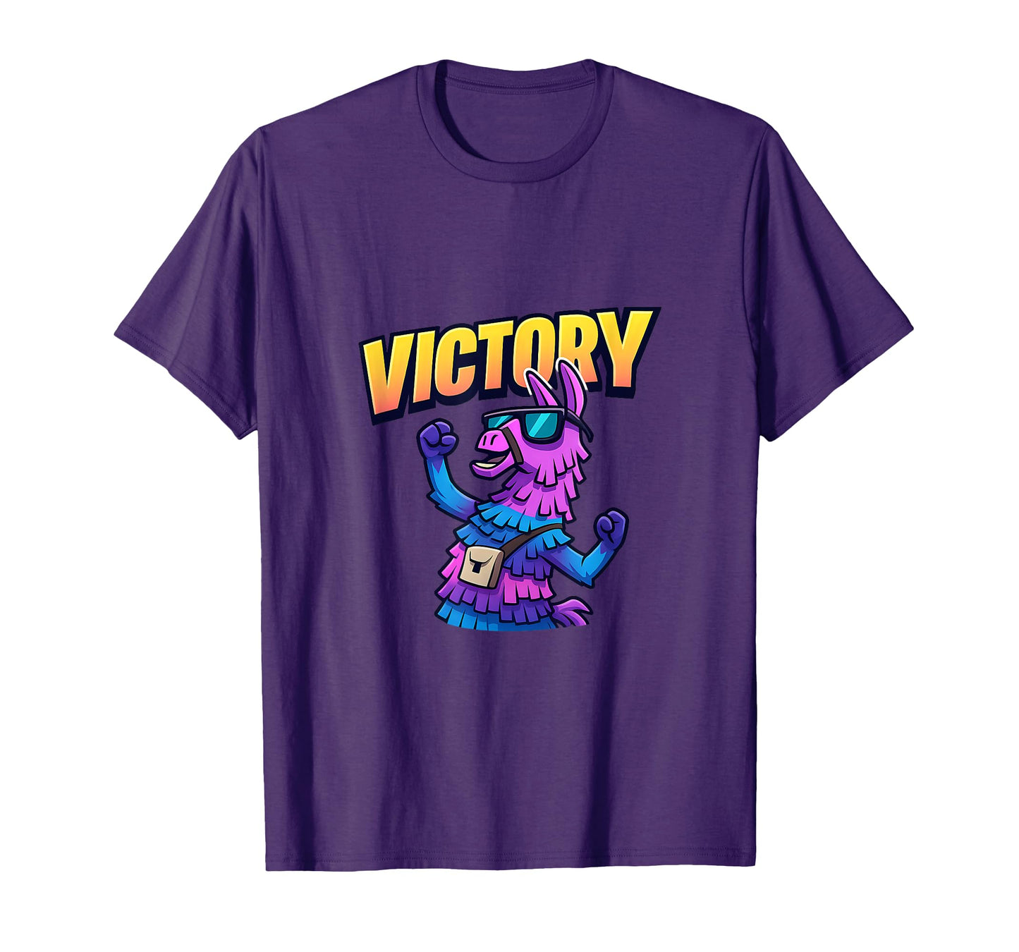 Gaming Victory Llama T-Shirt