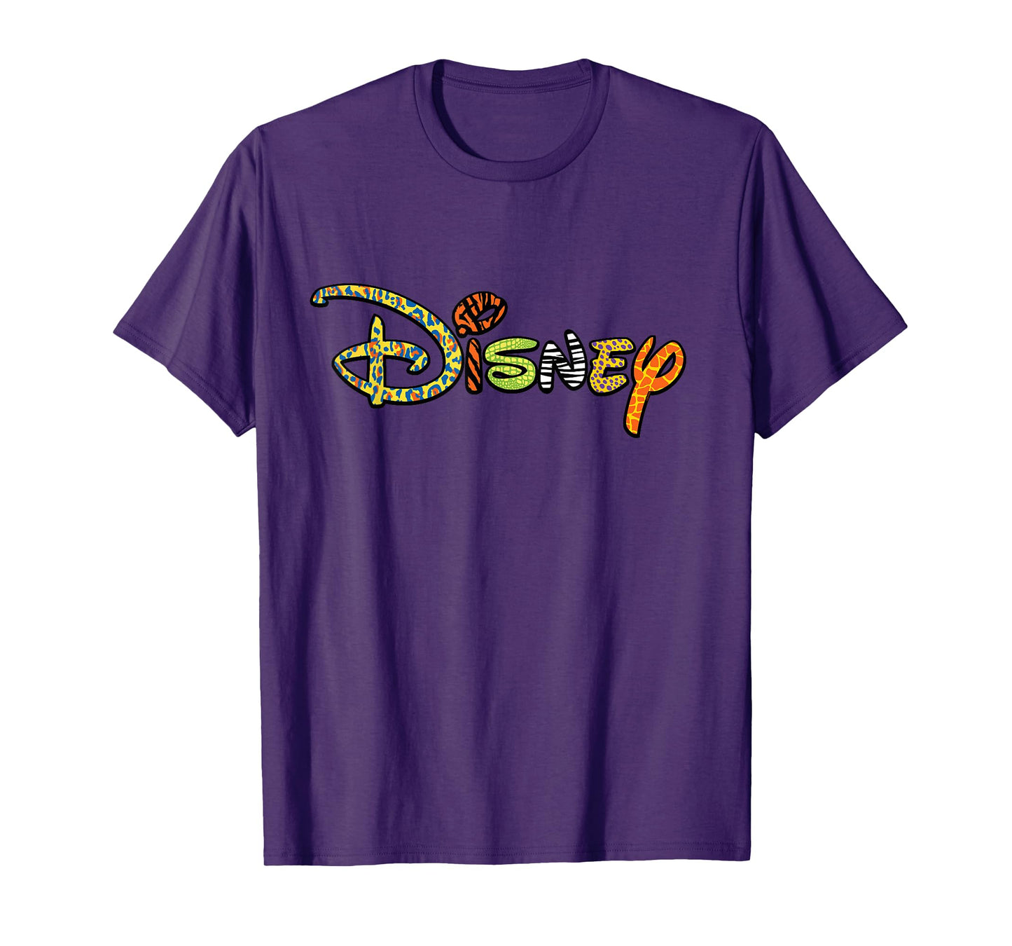 Disney Animal Print Logo Family Trip Group Matching Vacation T-Shirt