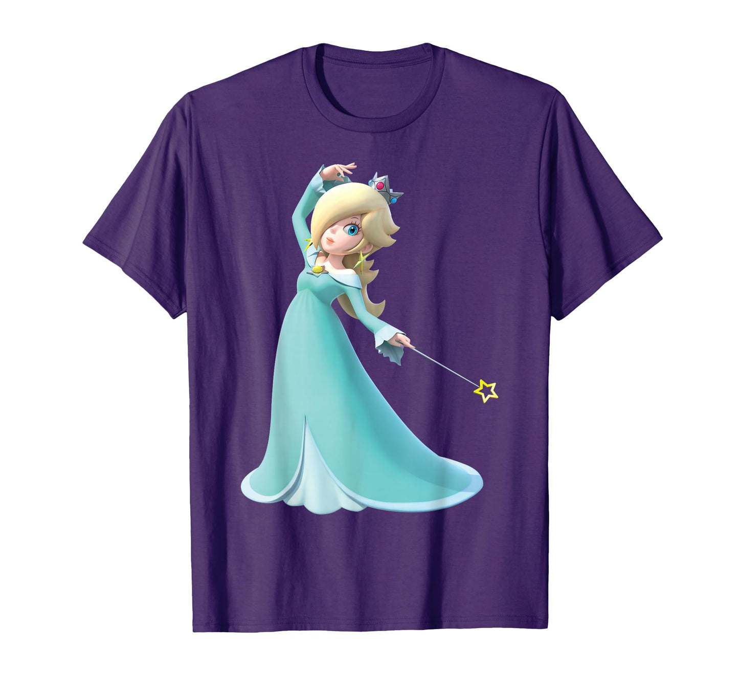 Super Mario Vintage Rosalina 3D Nintendo Poster T-Shirt