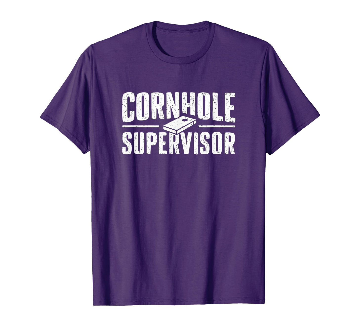 Cornhole Supervisor Funny Garden Games 4th of July T-Shirt