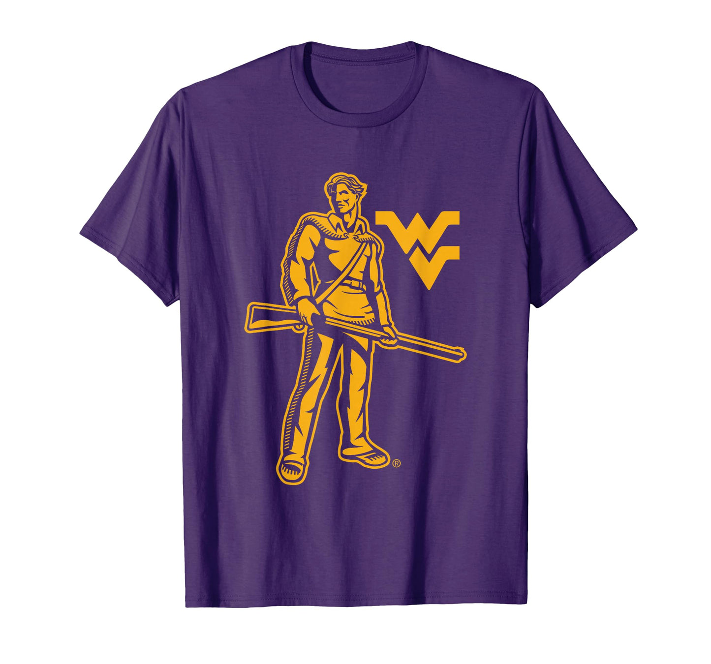 West Virginia Mountaineers Mascot Navy Officially Licensed T-Shirt