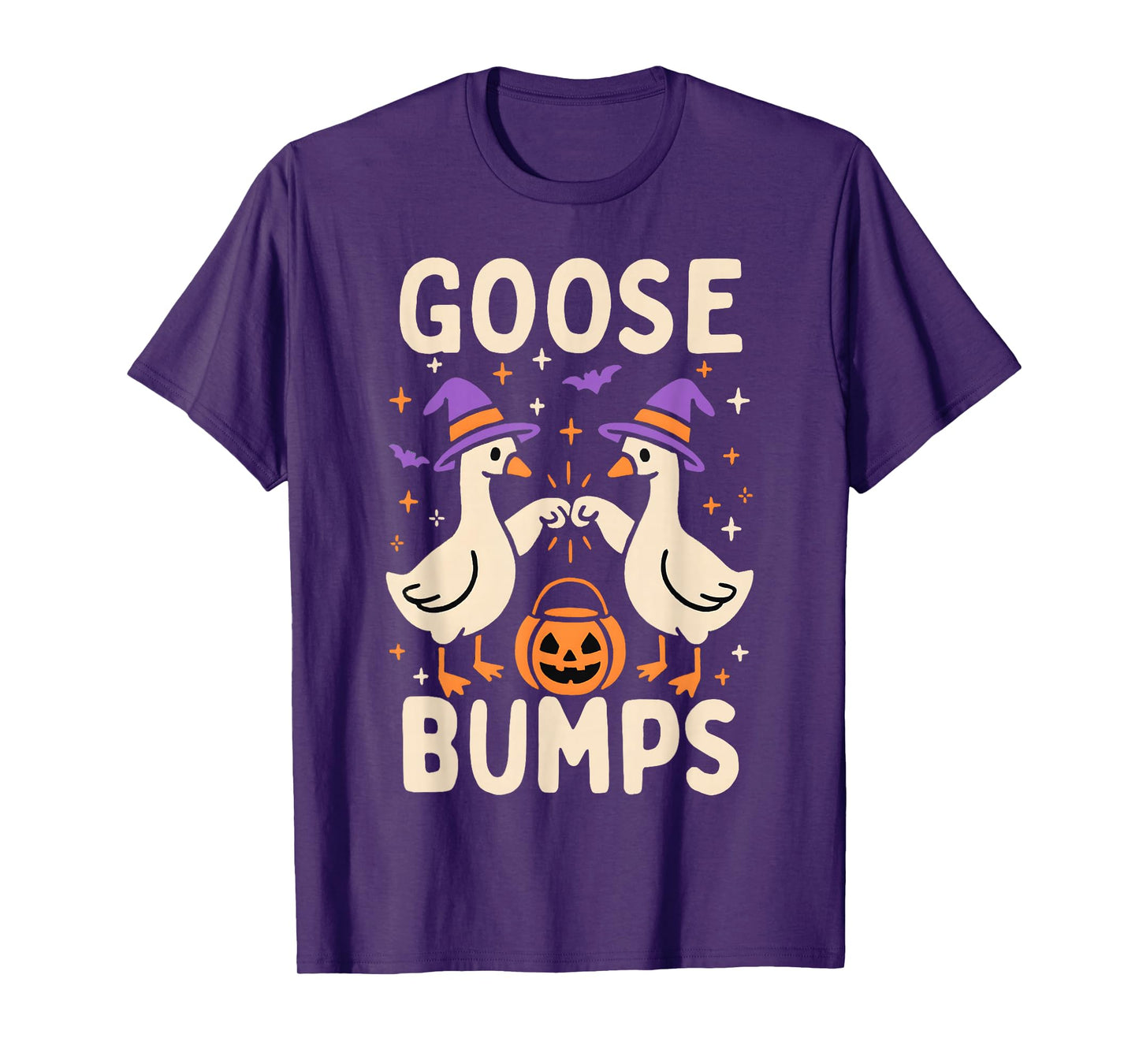 Goose Bumps Goosebumps Halloween Silly Meme Funny Fist Bump T-Shirt
