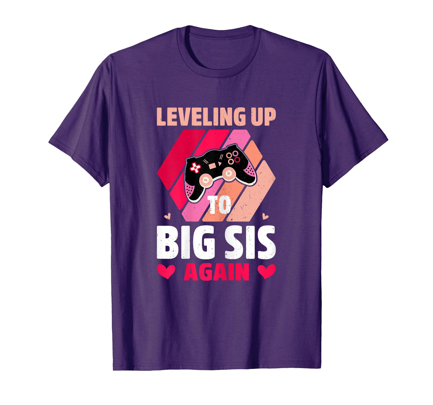 Leveling Up to Big Sis Again Gaming Pregnancy Reveals T-Shirt