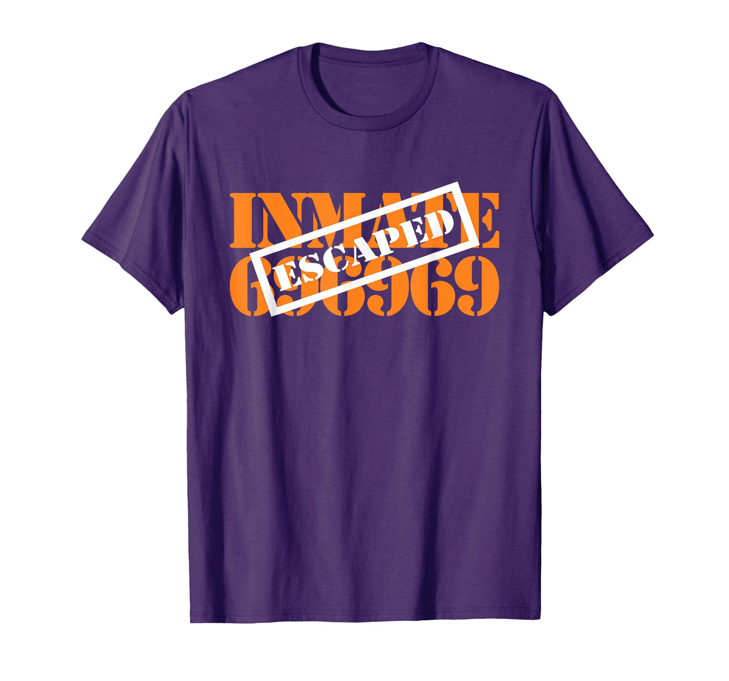 Orange State Prison Inmate County Jail Halloween Costume T-Shirt