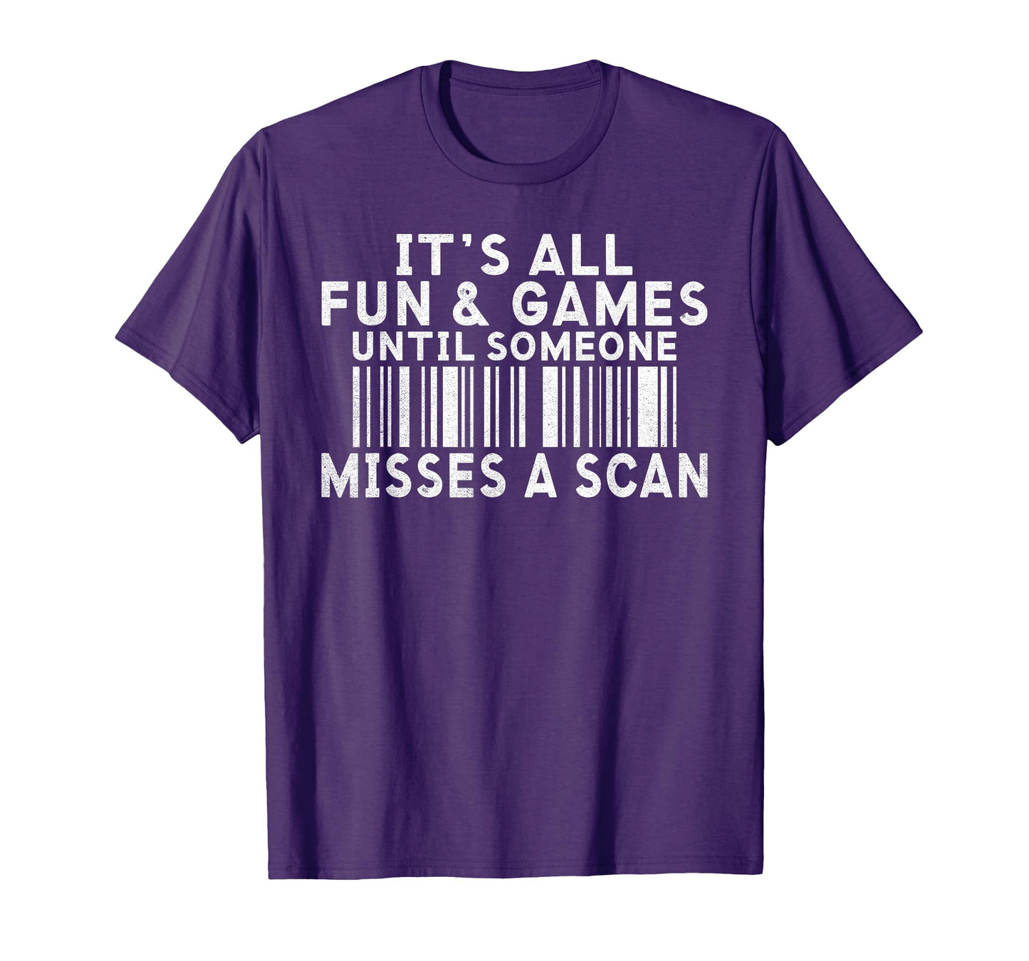 Its all Fun and Games until someone misses a Scan Postal T-Shirt