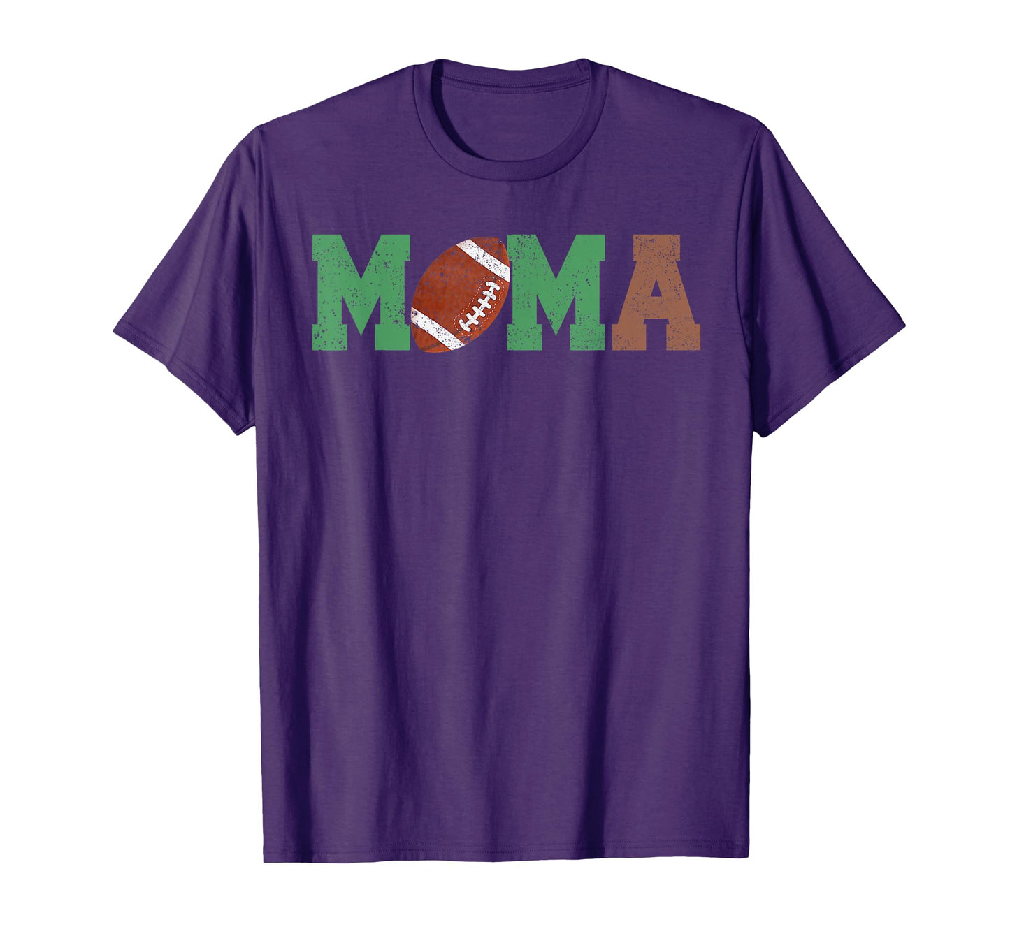 Mama of the 1 Year old Football 1st Year Down Birthday Party T-Shirt