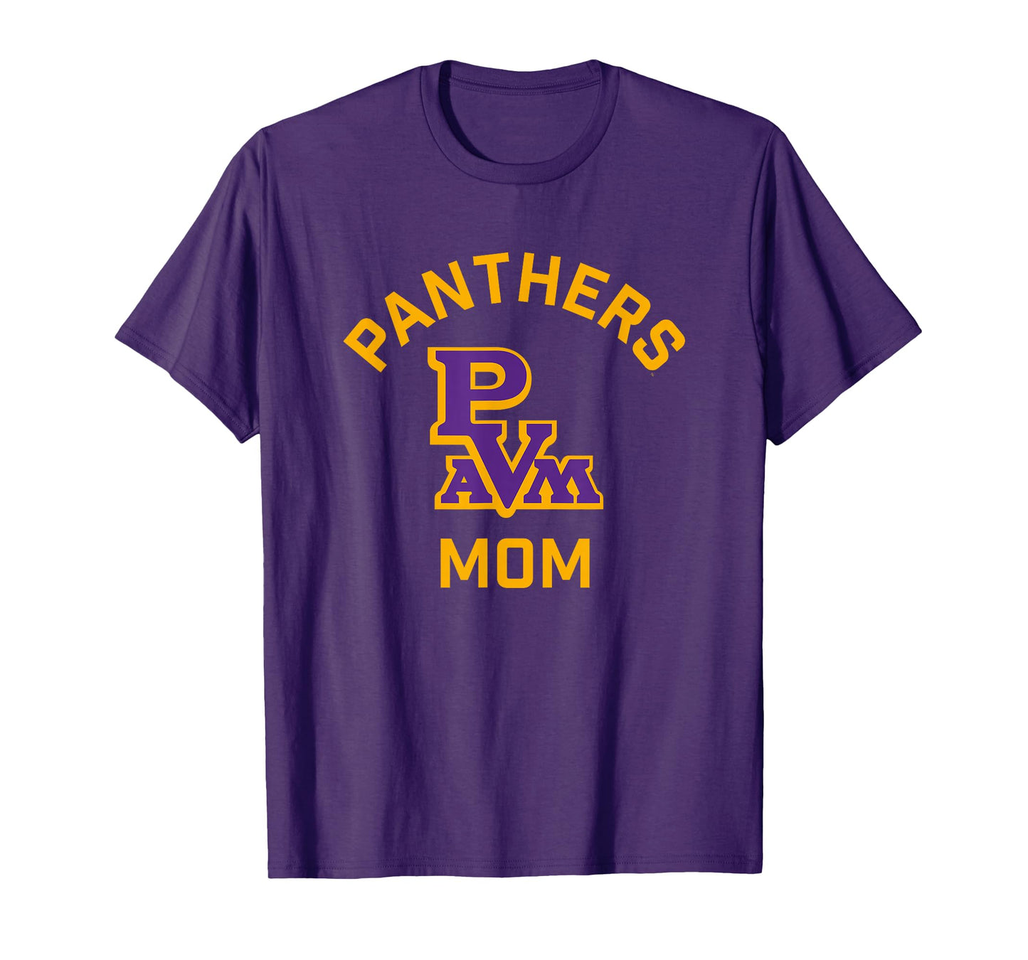 Prairie View A&M University Panthers Arched Mom T-Shirt