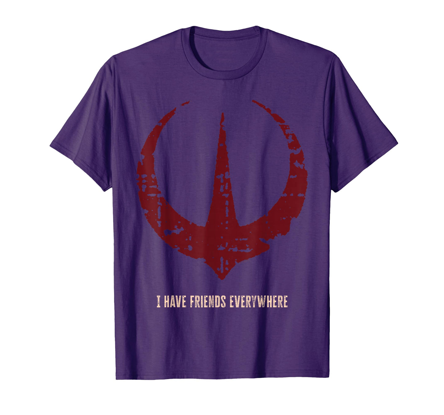 Star Wars Andor "I Have Friends Everywhere" Quote Rebel Logo T-Shirt