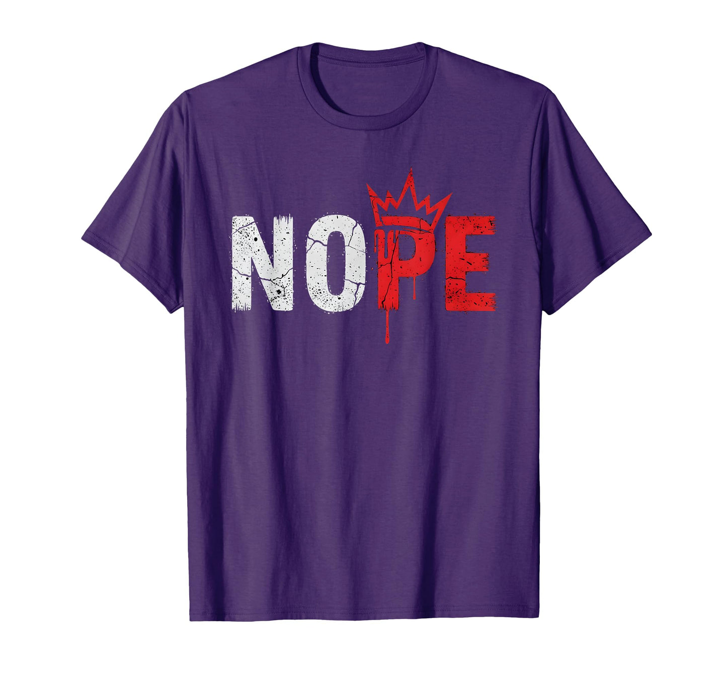 No Kings Nope Democracy No Kings in America Protest Sign T-Shirt