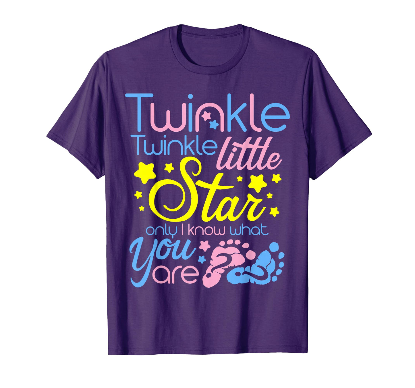 Twinkle Twinkle Little Star Only I Know Gender Keeper Reveal T-Shirt