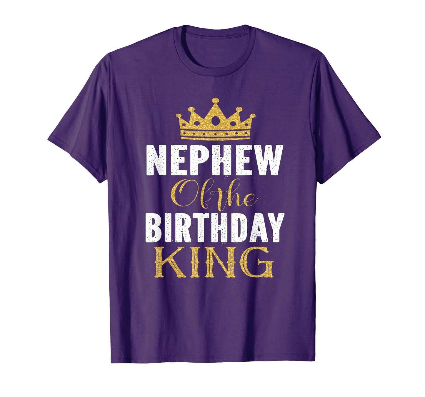 Nephew Of The Birthday King Bday Party Gift For Him T-Shirt