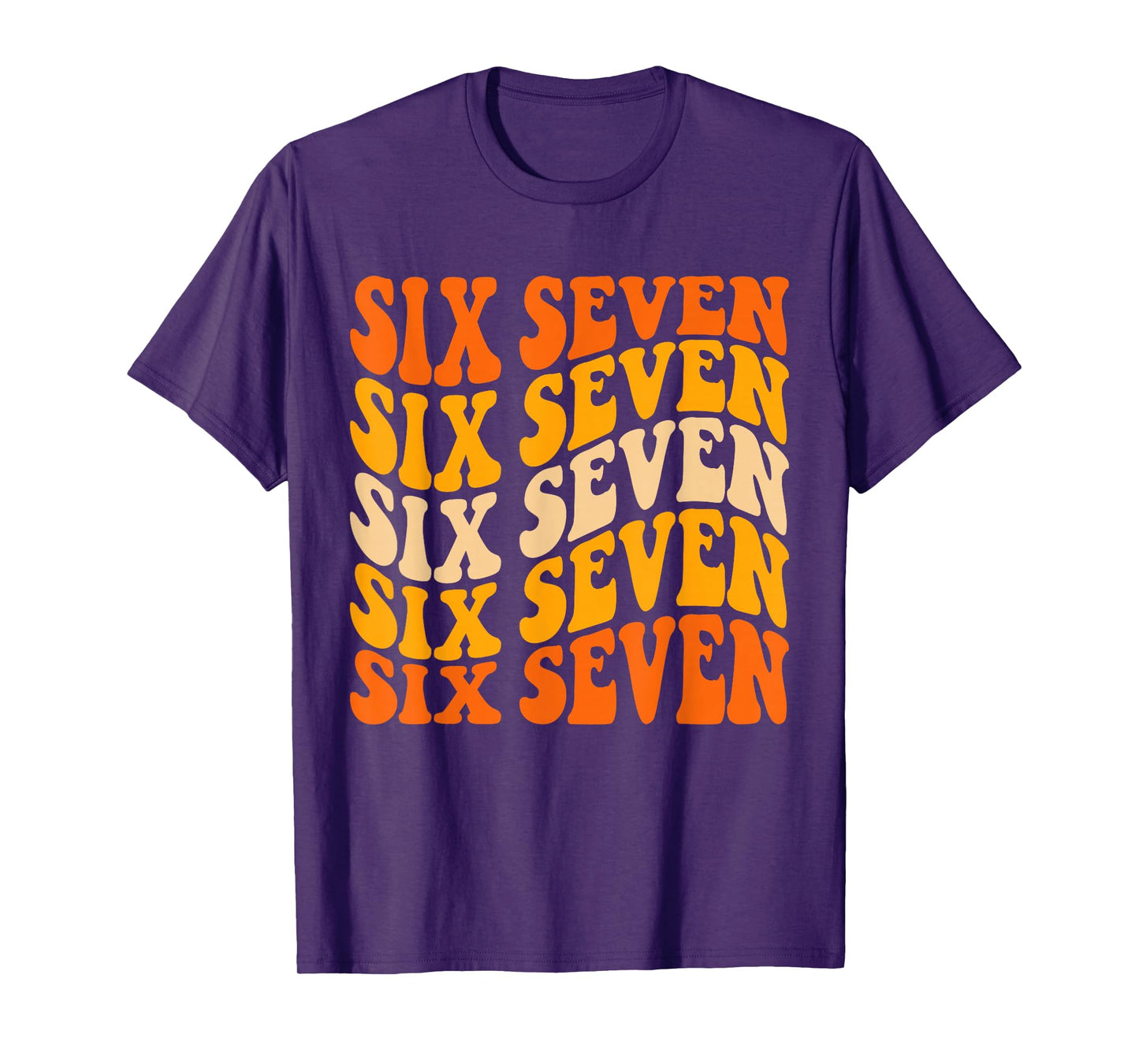 Retro Six Seven Fall 6 7 Thanksgiving Cousins Squad Matching T-Shirt
