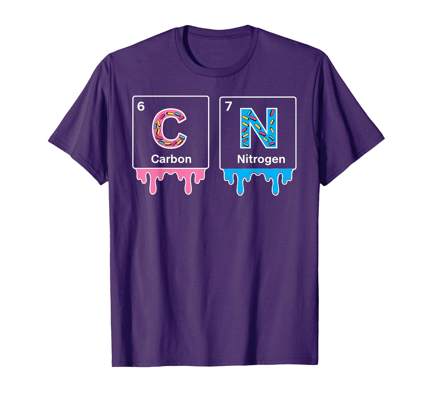 Funny 67 Meme Science Chemistry Nerd Humor Periodic Table T-Shirt