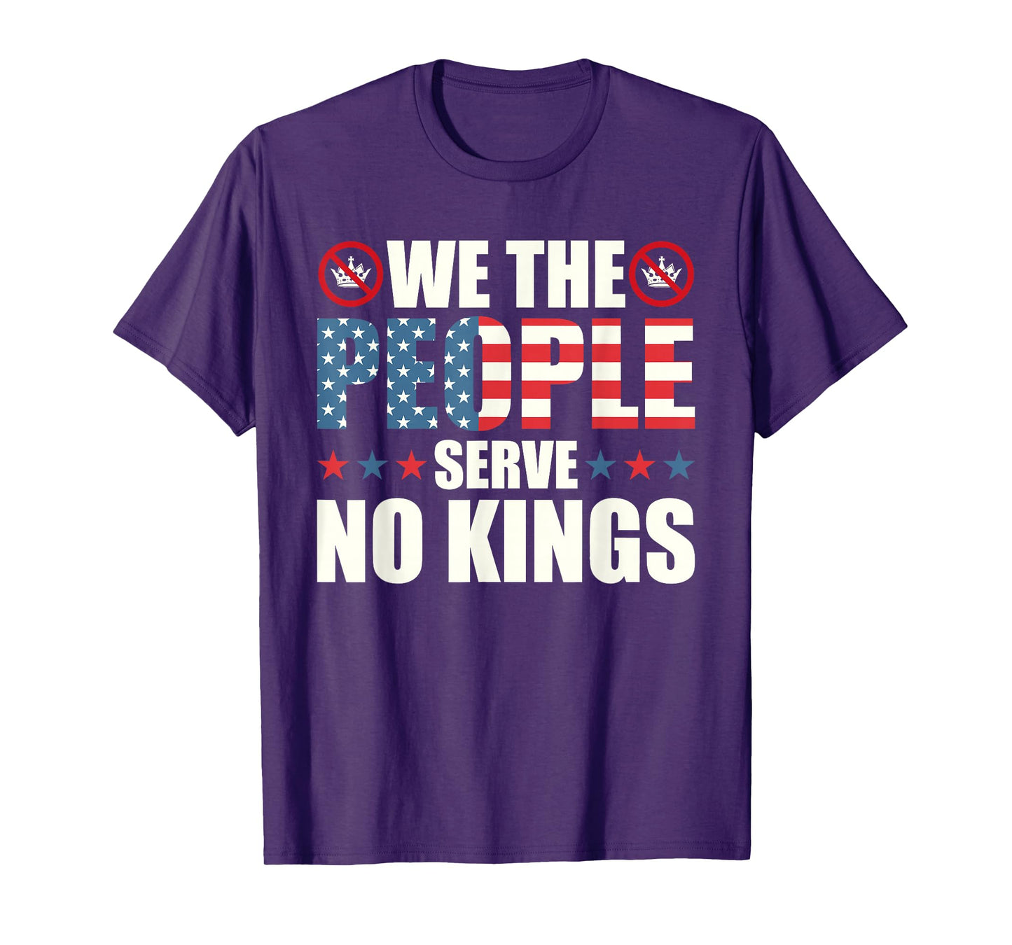 No King in America Quote We The People T-Shirt