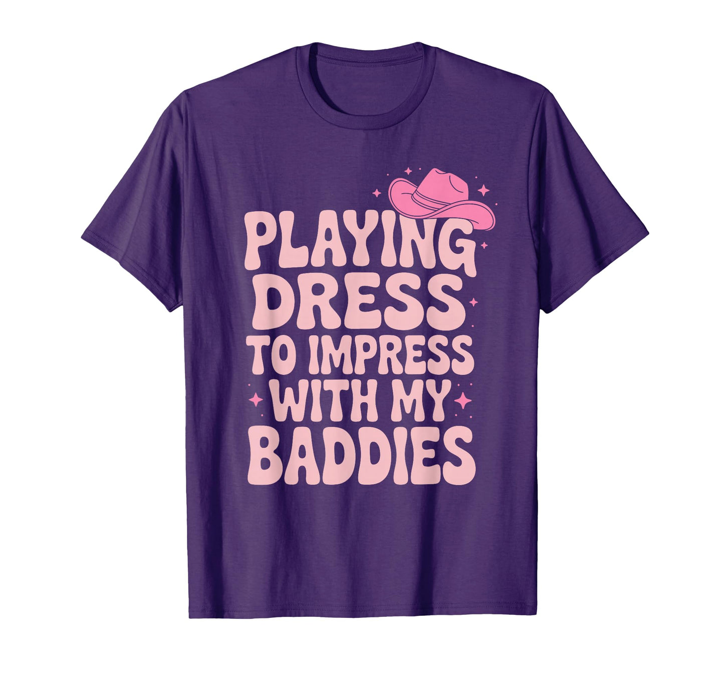 Playing Dress to Impress with My Baddies Matching Girls T-Shirt