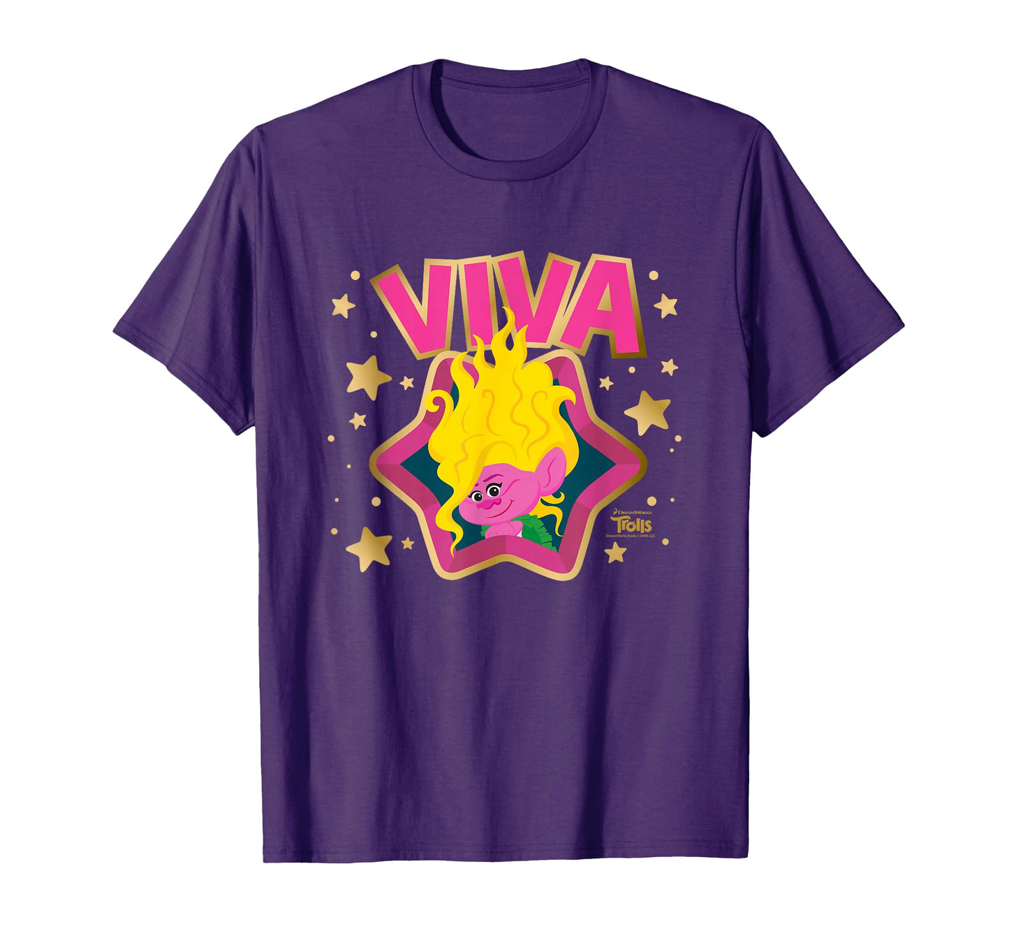 DreamWorks Trolls Viva Star Power Portrait T-Shirt