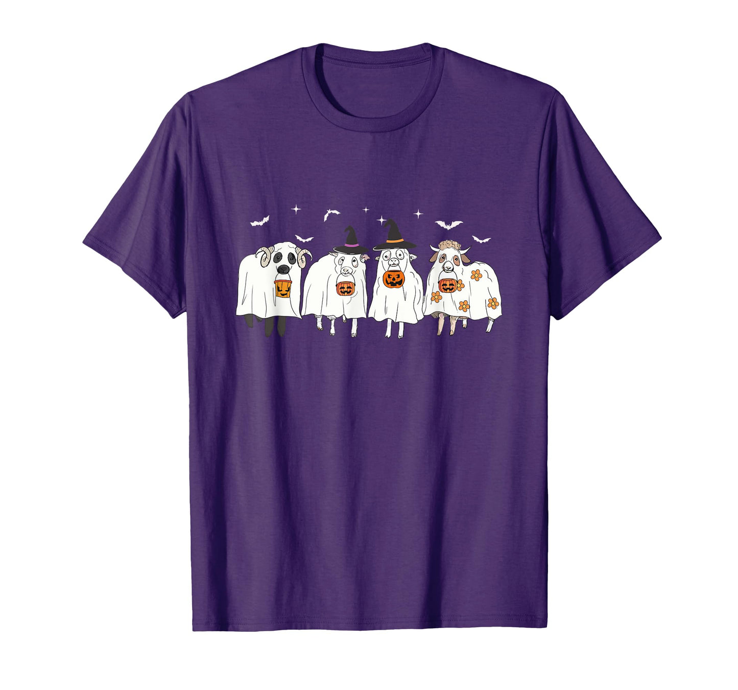 Sheep Sheet Halloween Sheep Ghost Spooky Season Sheep Lover T-Shirt