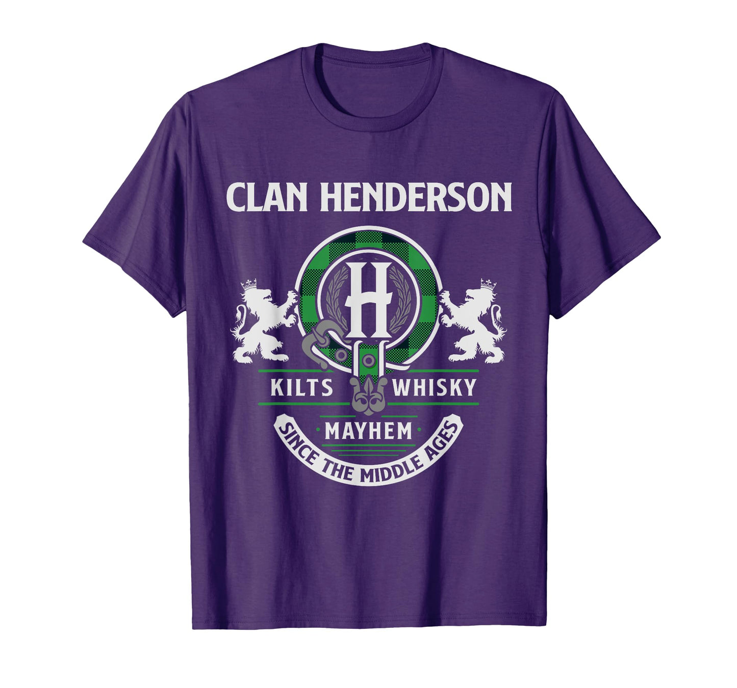Clan Henderson Scottish Surname Family Highland Games T-Shirt